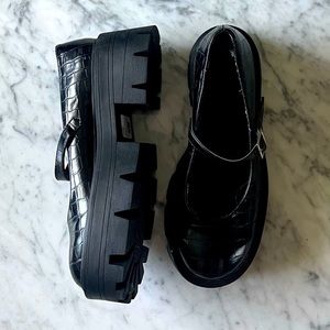 ASOS Marilyn Chunky Mary Jane Loafers - WORN ONCE